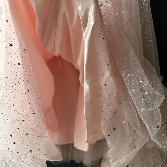 Fanciful Doll The Cosmic Moonchild Midi Dress Pink Size Small - Picture 7 of 13